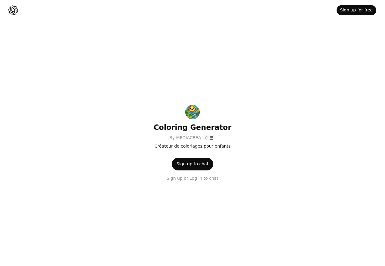Coloring Generator