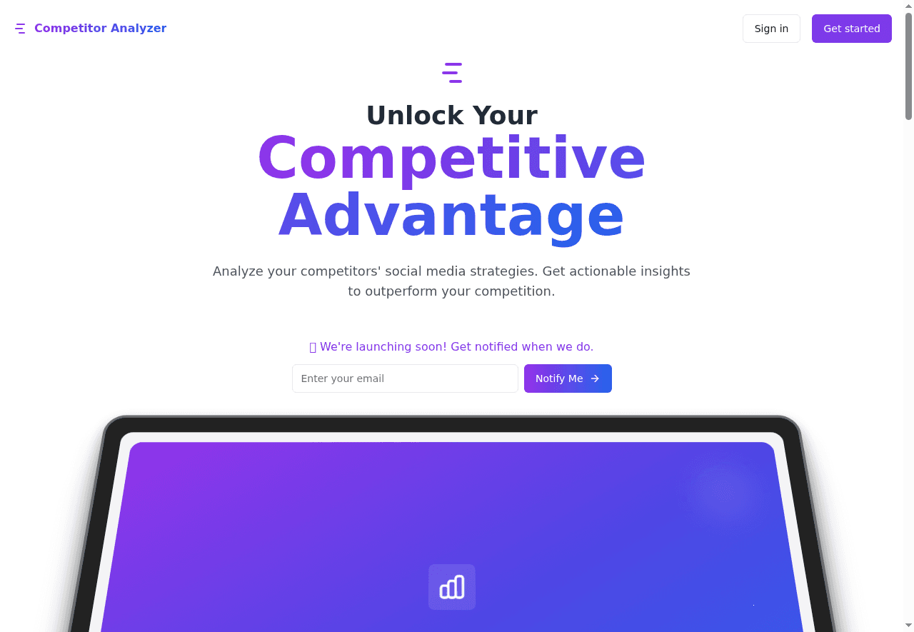 Competitor Analyzer