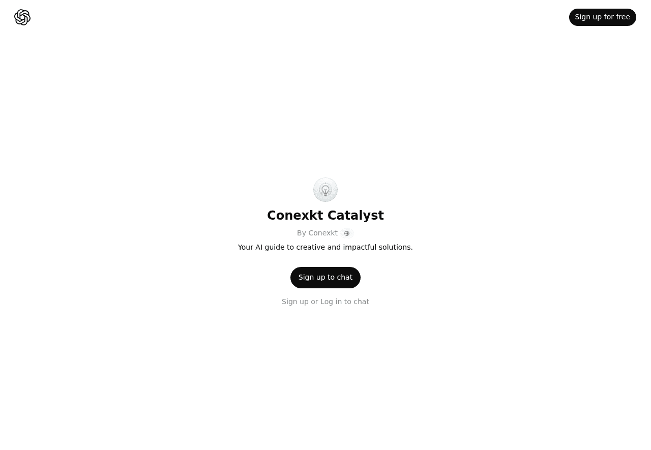 Conexkt Catalyst