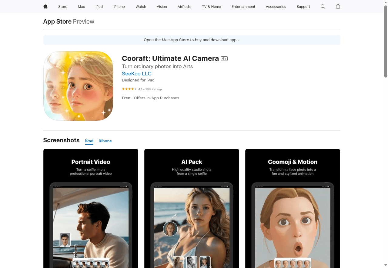 Cooraft: Ultimate AI Camera