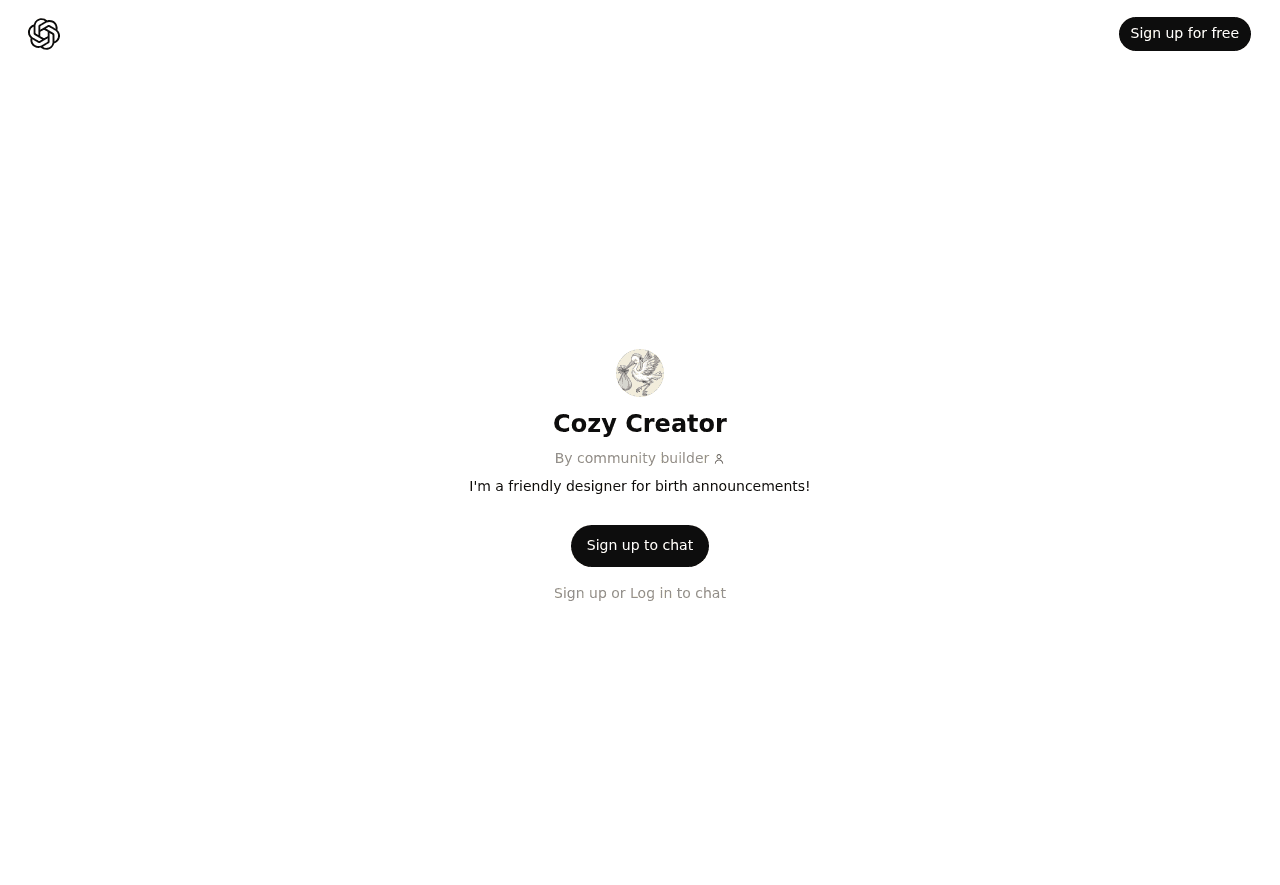 Cozy Creator