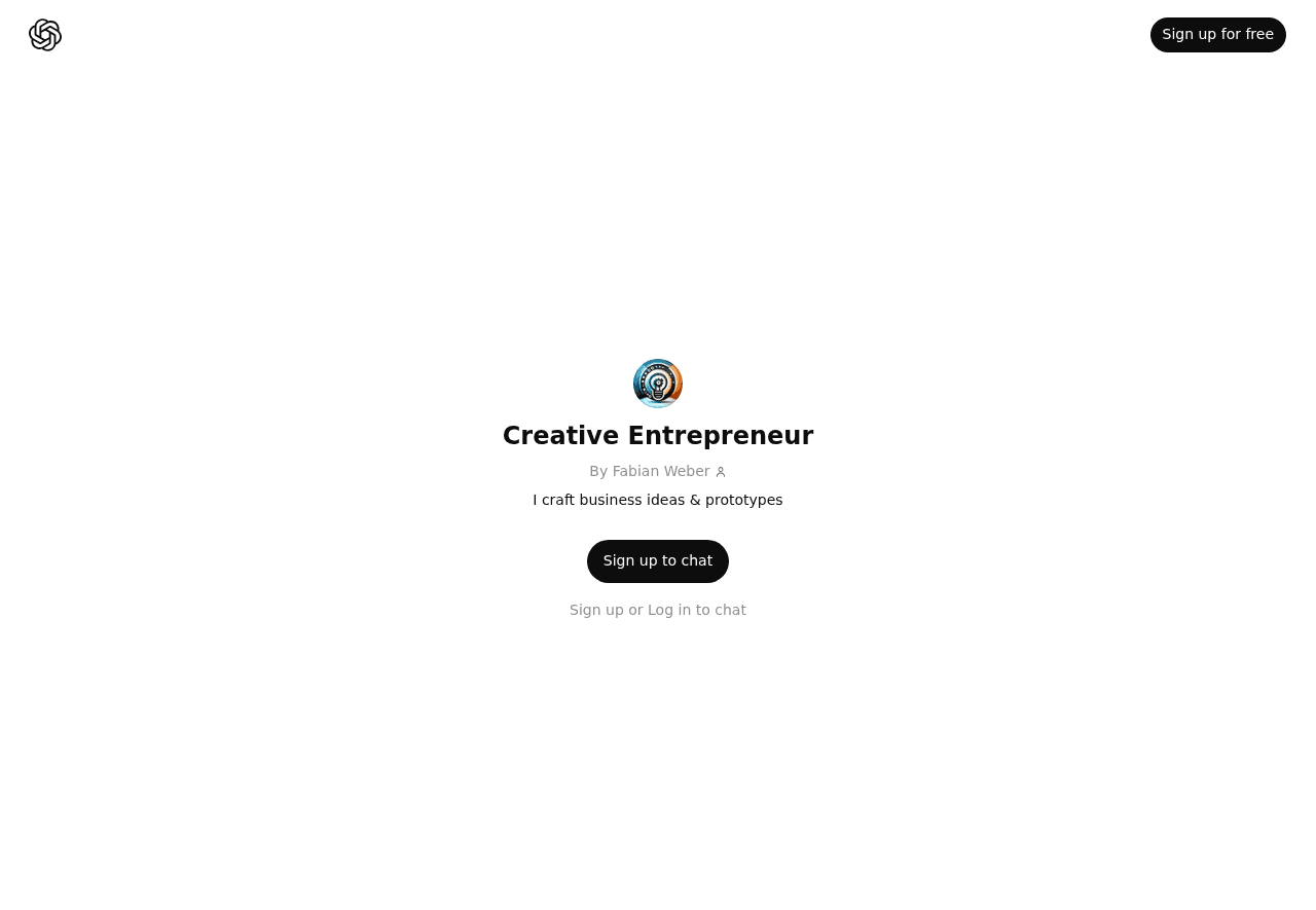 Creative Entrepreneur