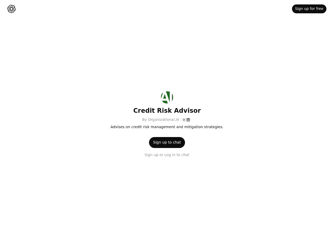 Credit Risk Advisor