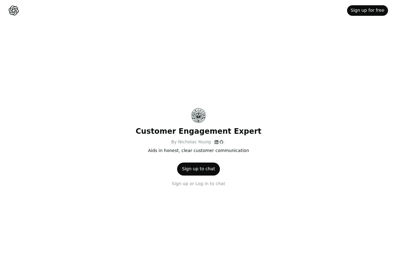 Customer Engagement Expert