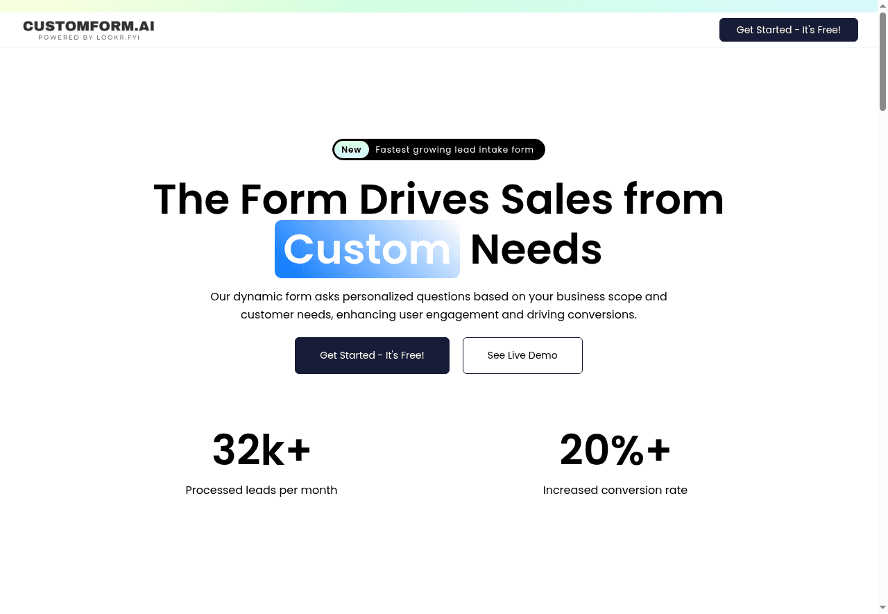 Customform AI