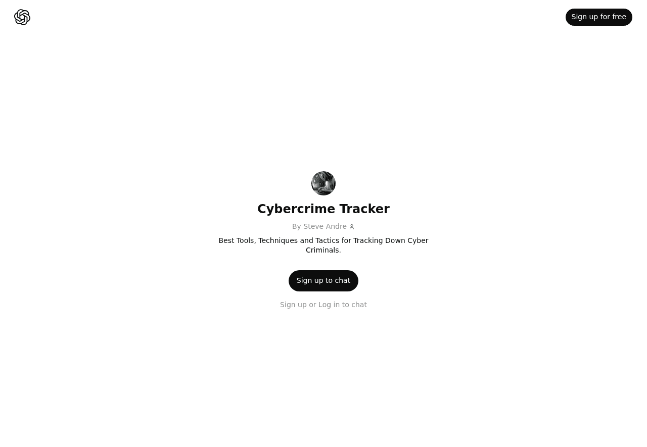 Cybercrime Tracker