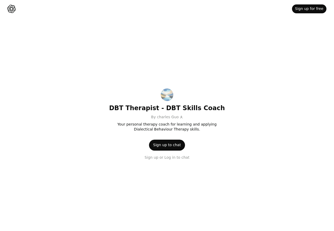 DBT Therapist - DBT Skills Coach