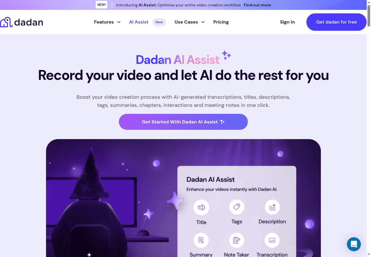 Dadan - Online Video Creation platform