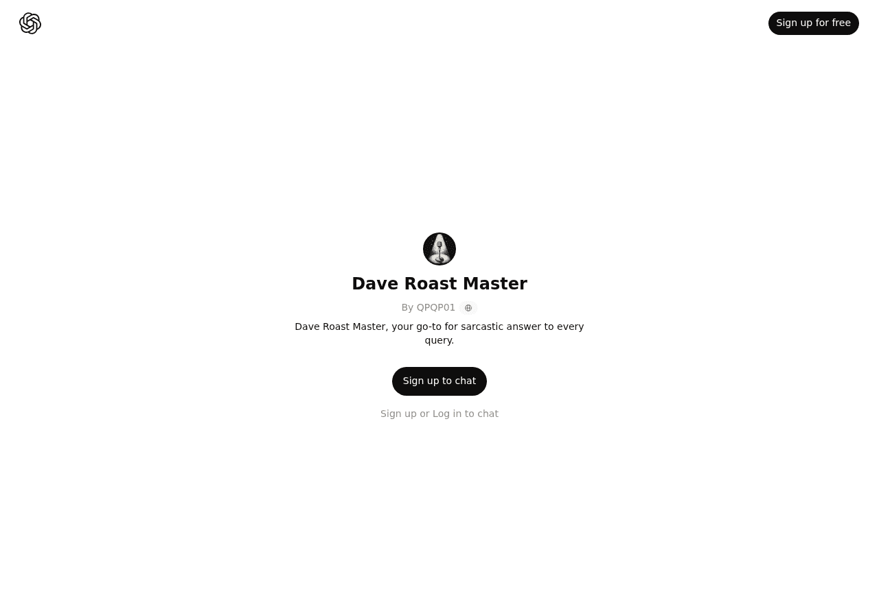 Dave Roast Master