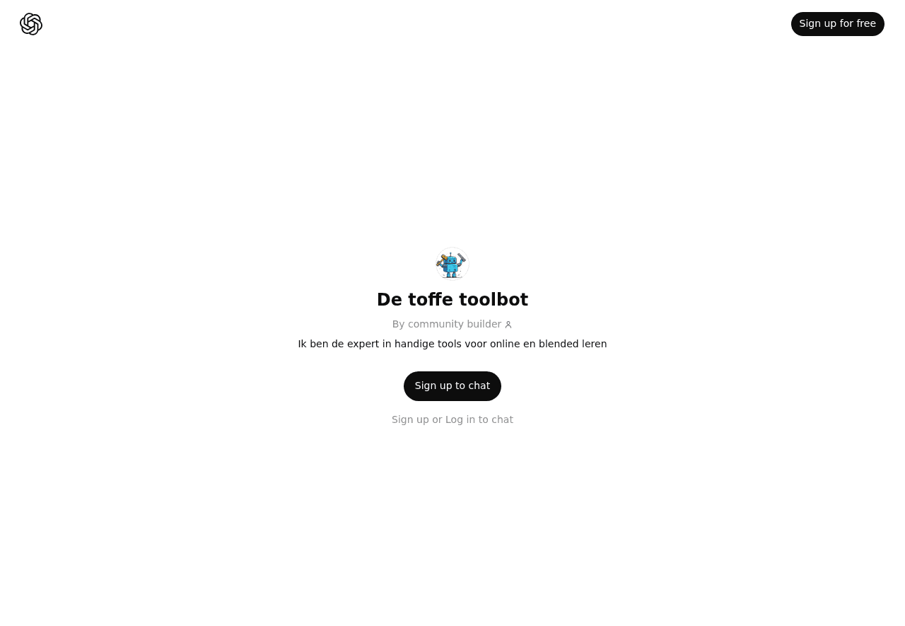 De toffe toolbot