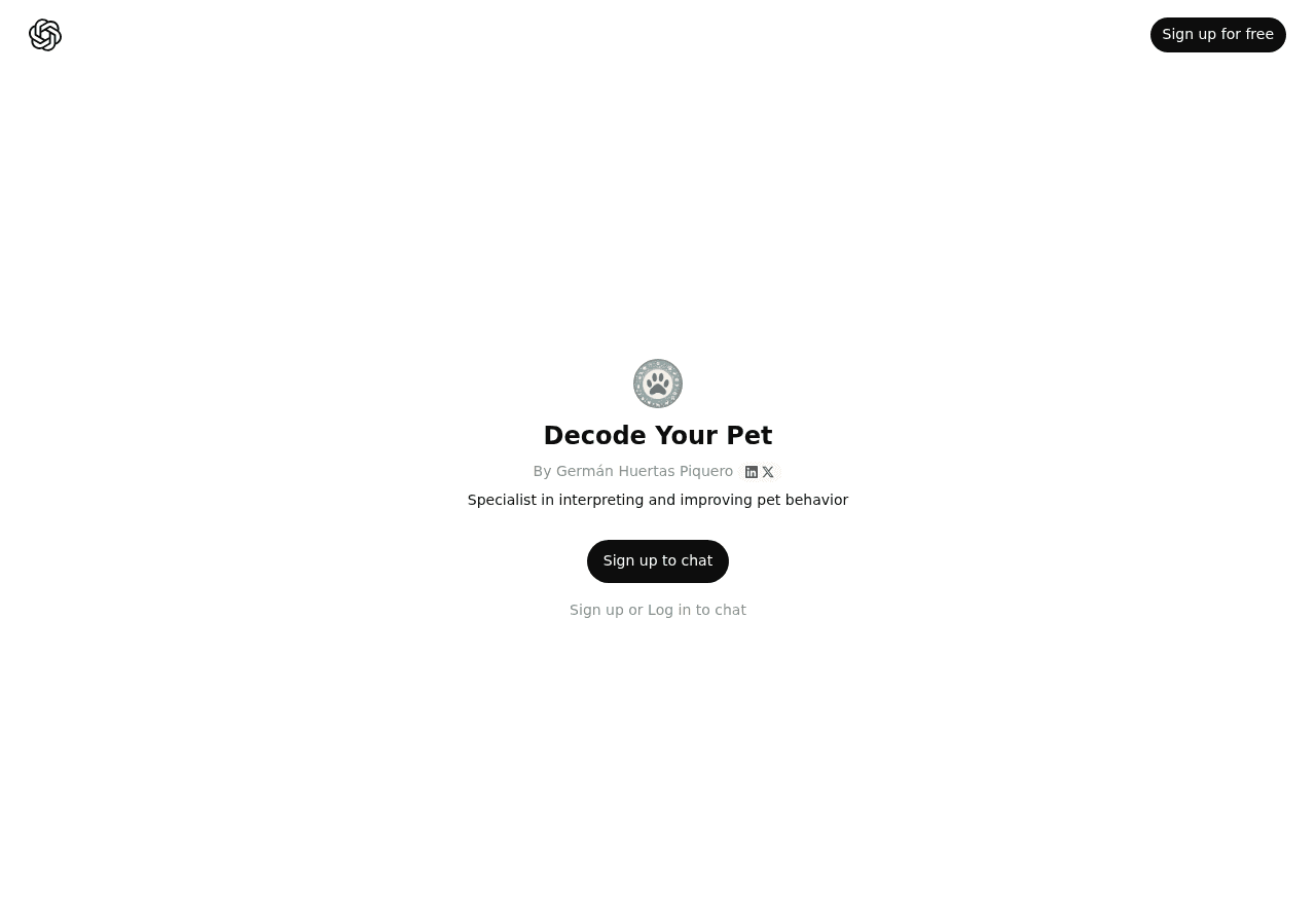 Decode Your Pet