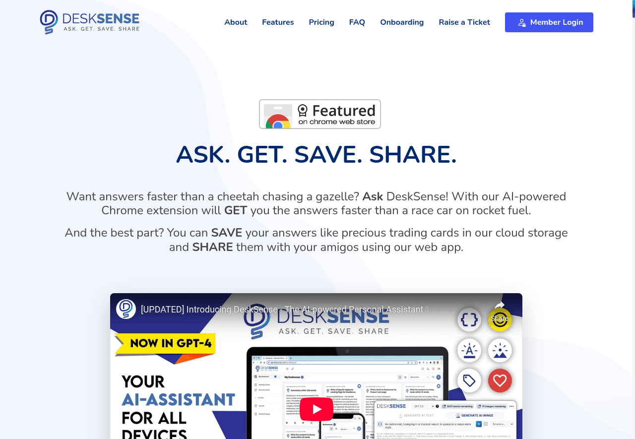 Desksense