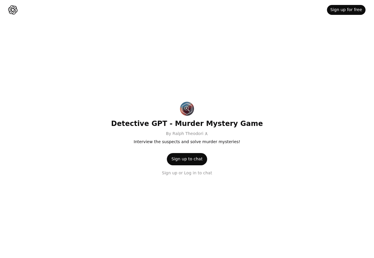Detective GPT