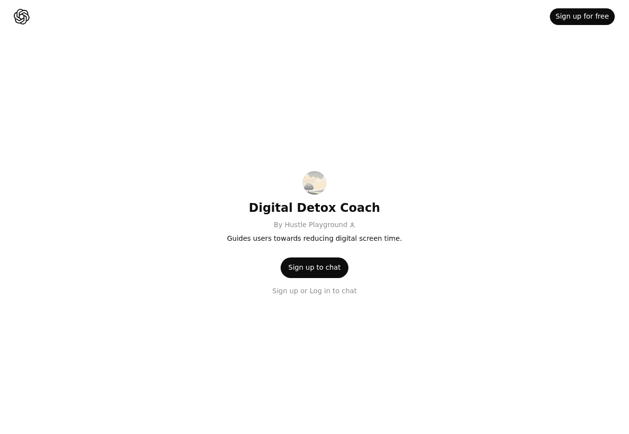 Digital Detox Coach