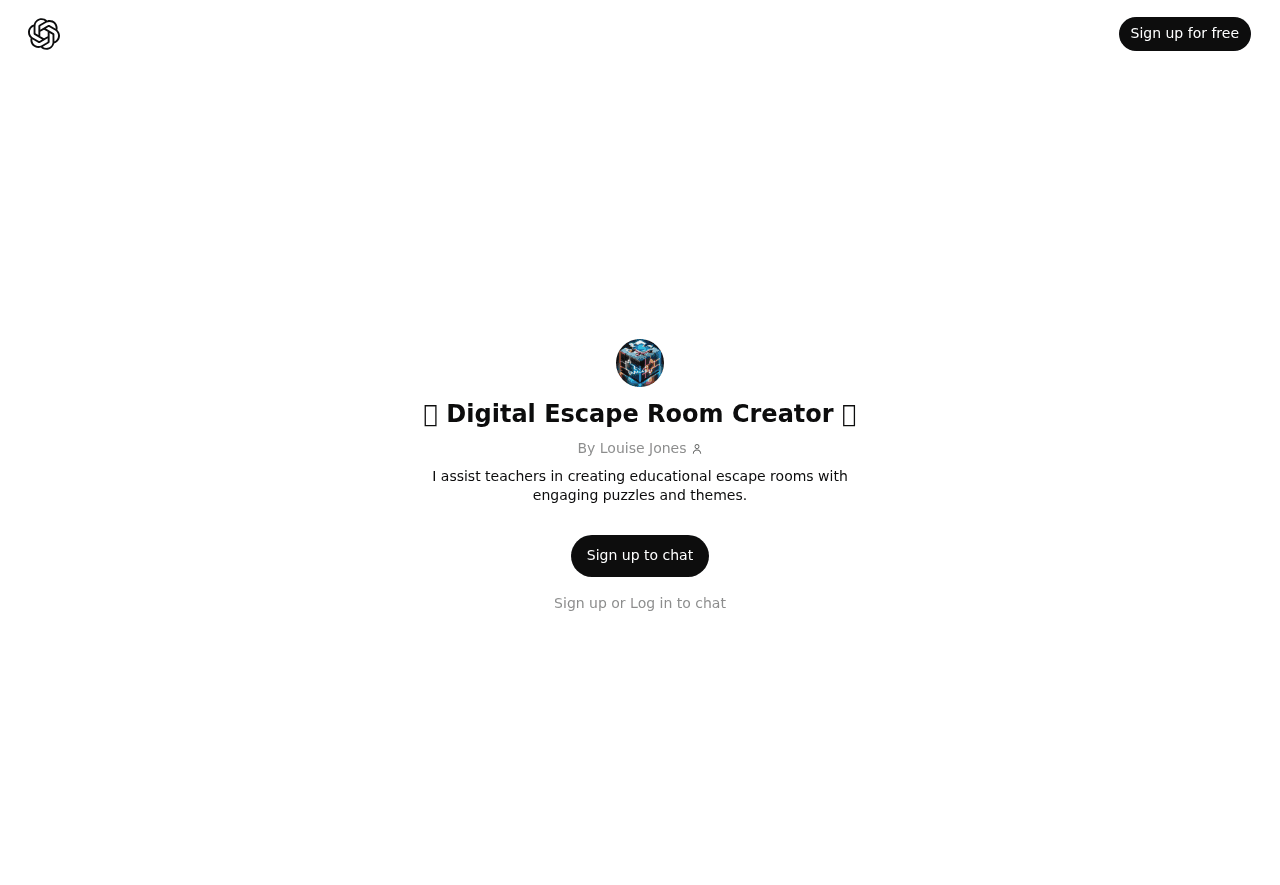 Digital Escape Room Creator