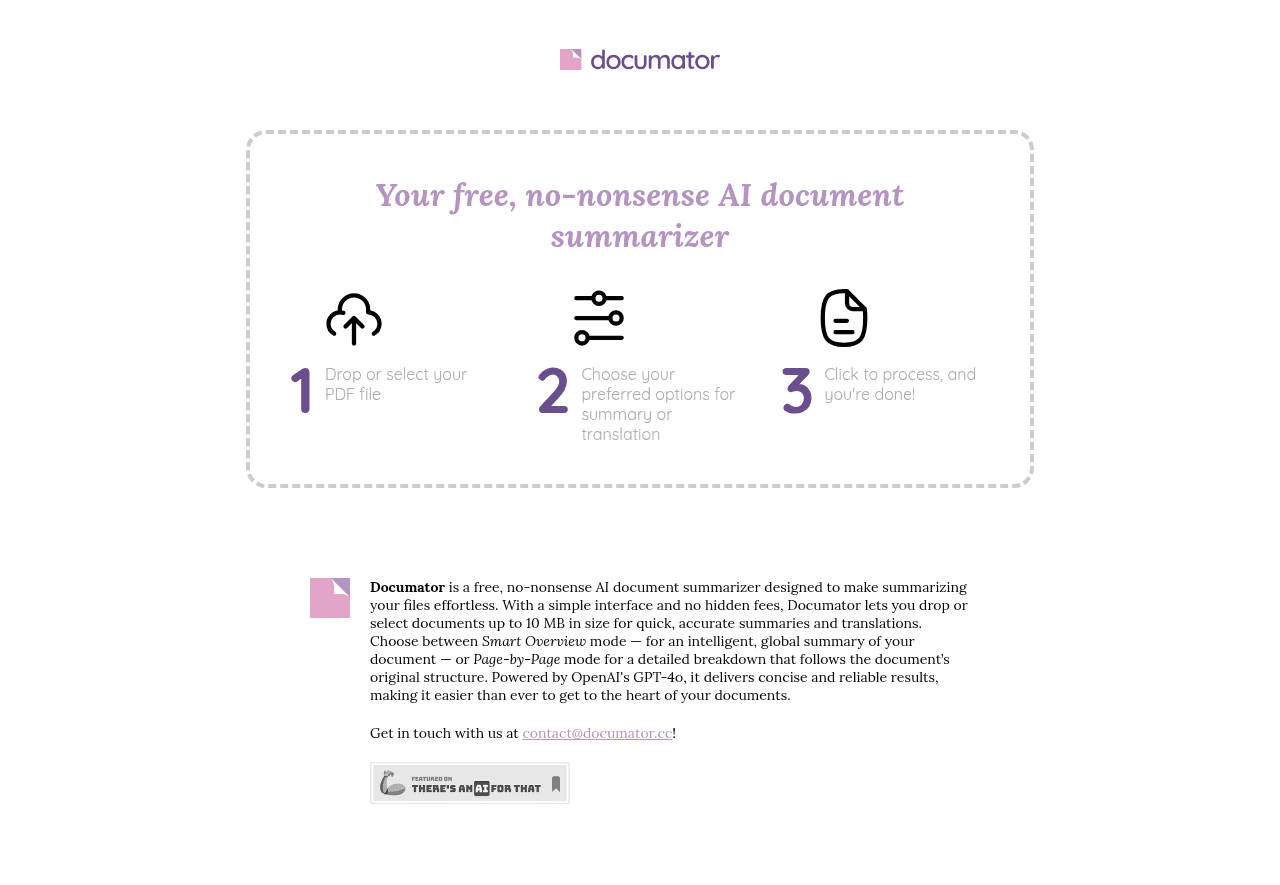 Documator