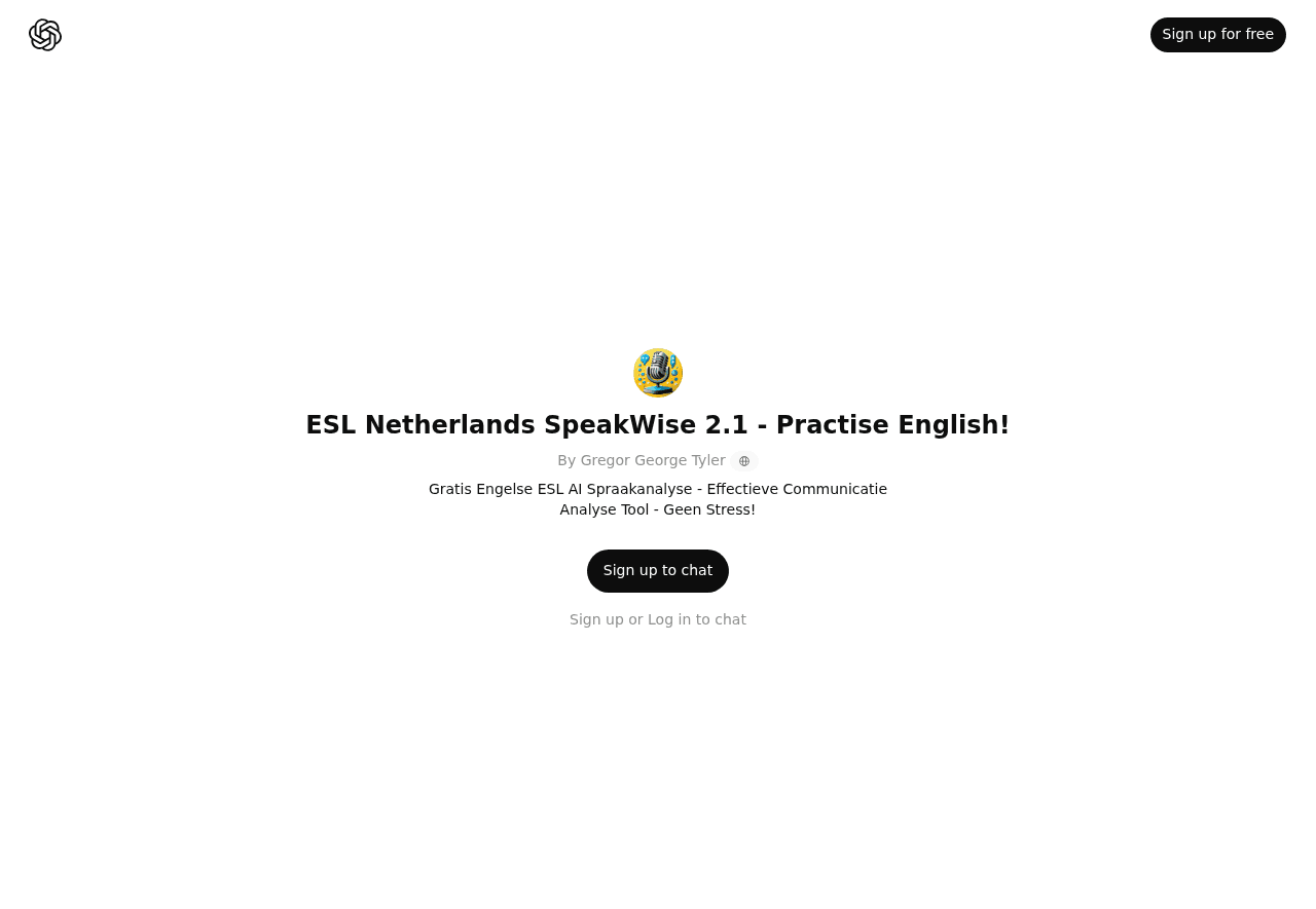 ESL Netherlands SpeakWise 2.1