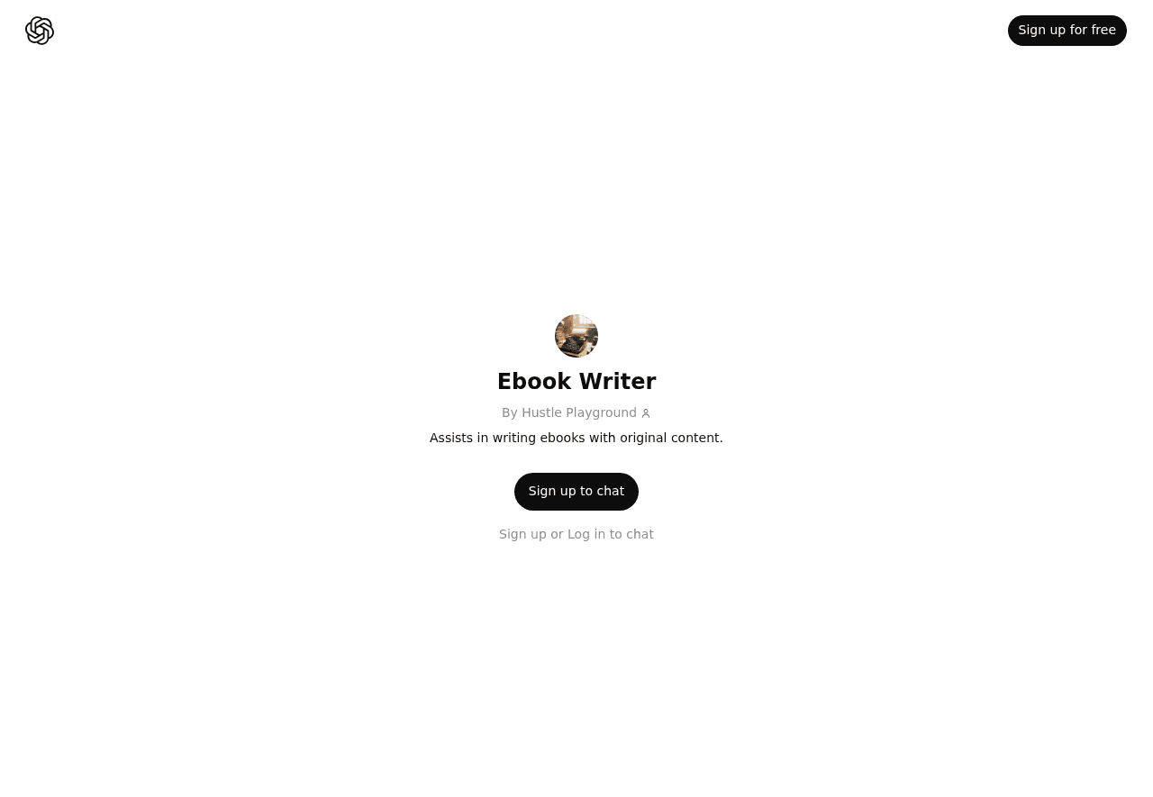 Ebook Writer
