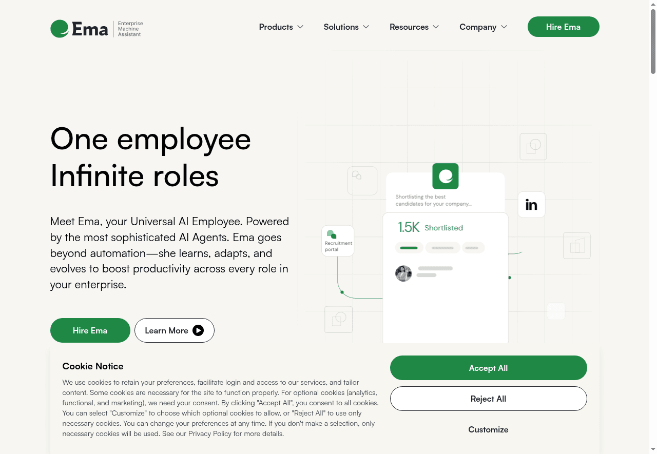 Ema - Universal AI Employee
