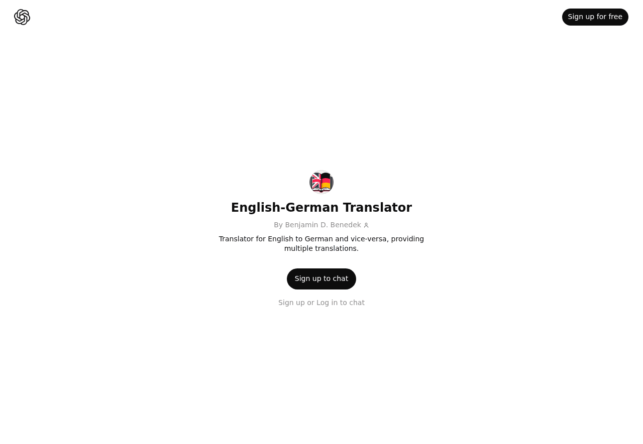 English-German Translator