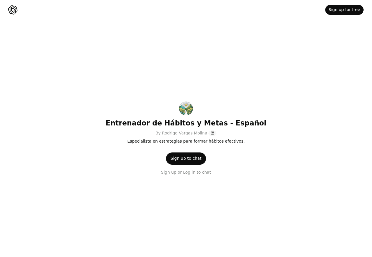 Entrenador de Hbitos y Metas - Espaol