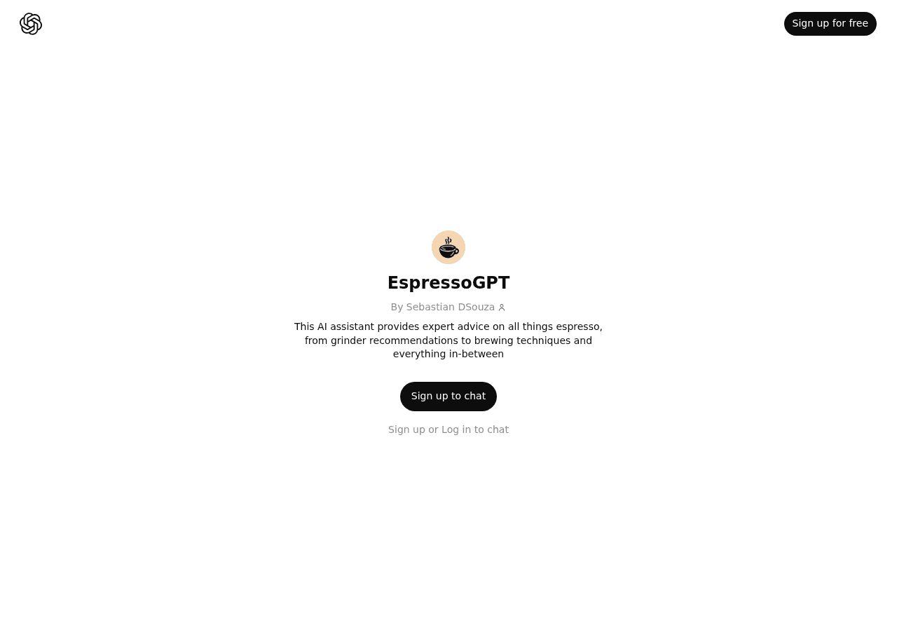EspressoGPT