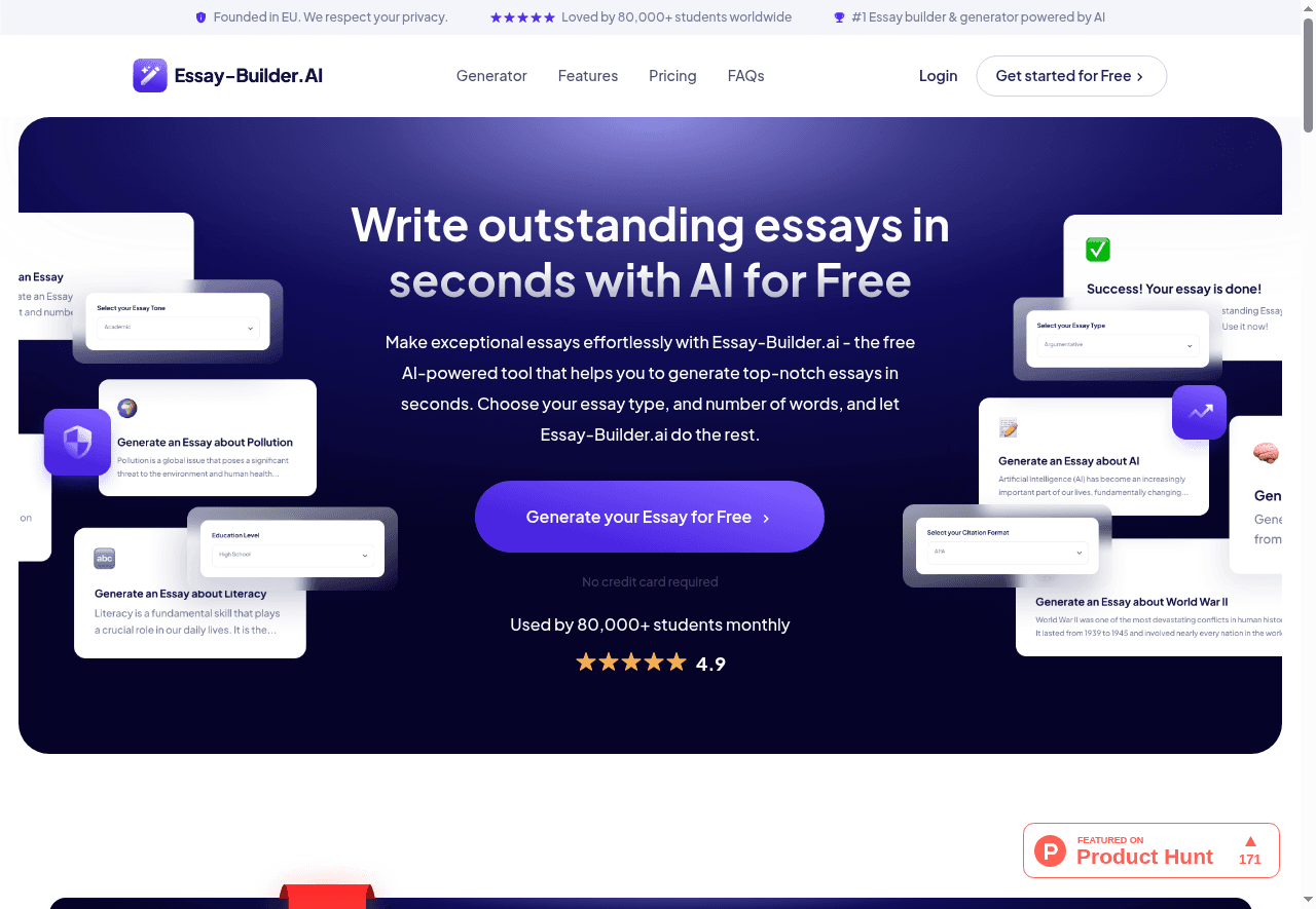 Essay Builder