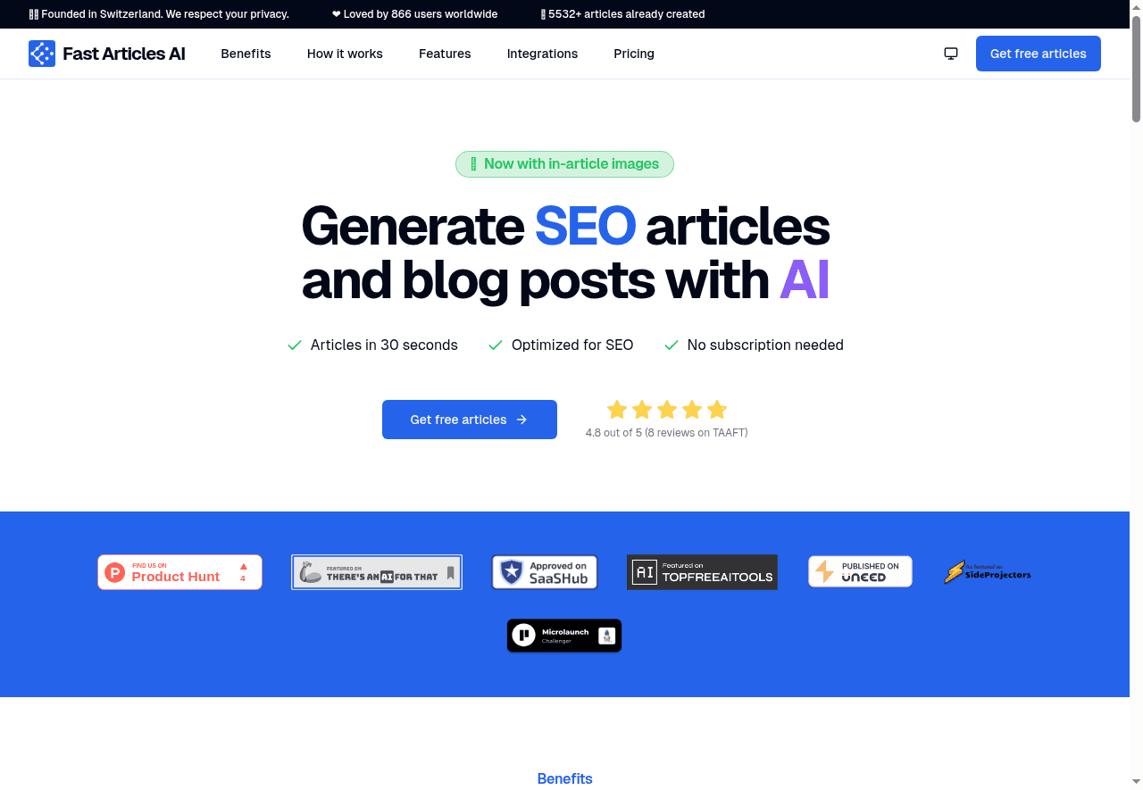 Fast Articles AI