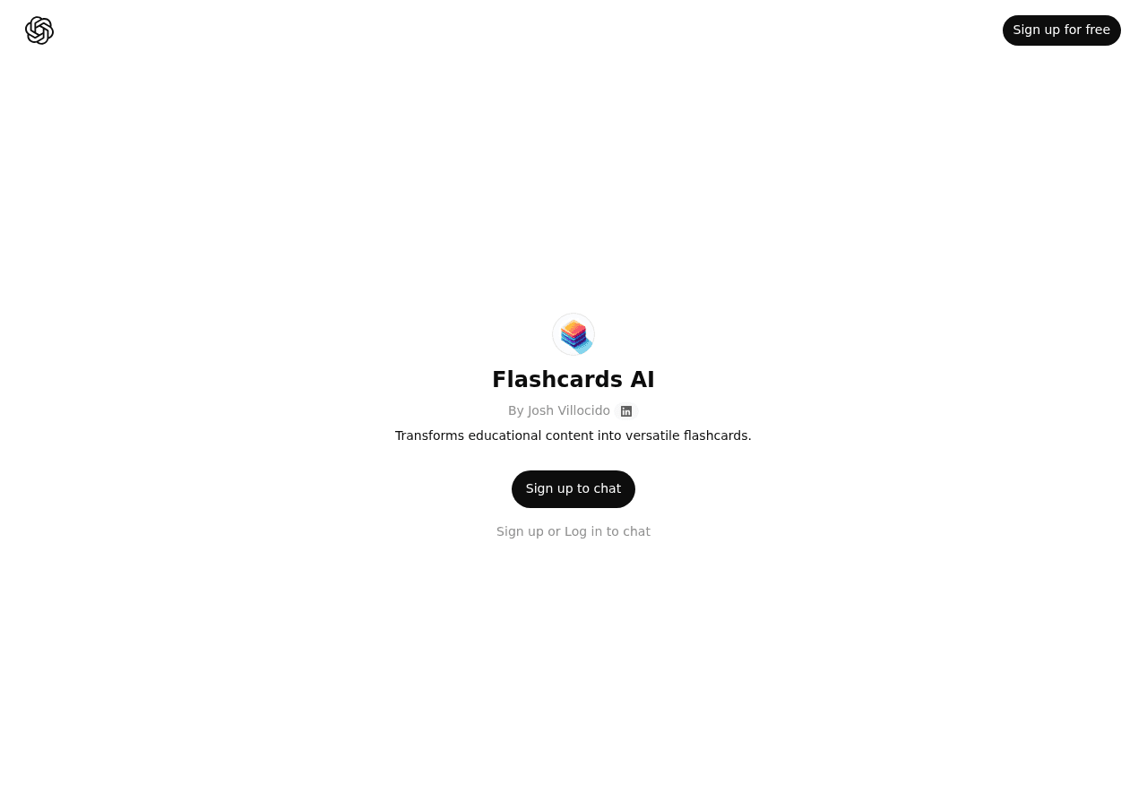 Flashcards AI