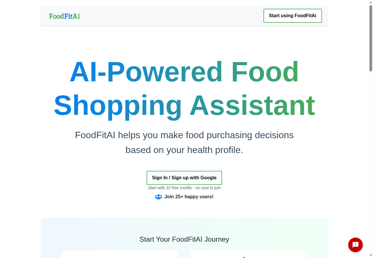 FoodFit.ai