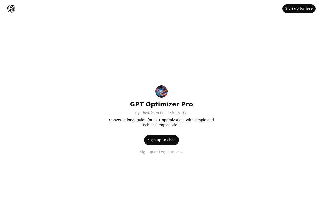 GPT Optimizer Pro