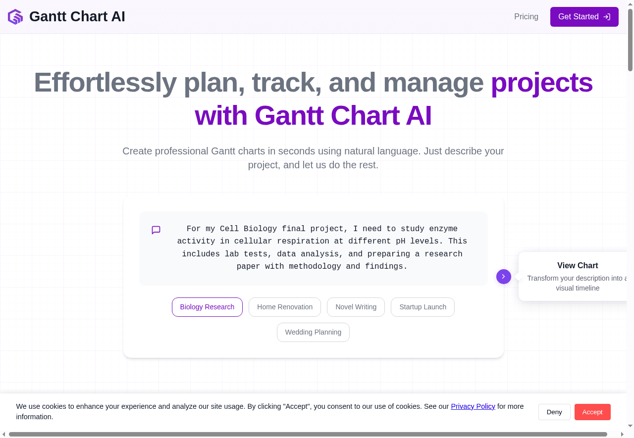 Gantt Chart AI