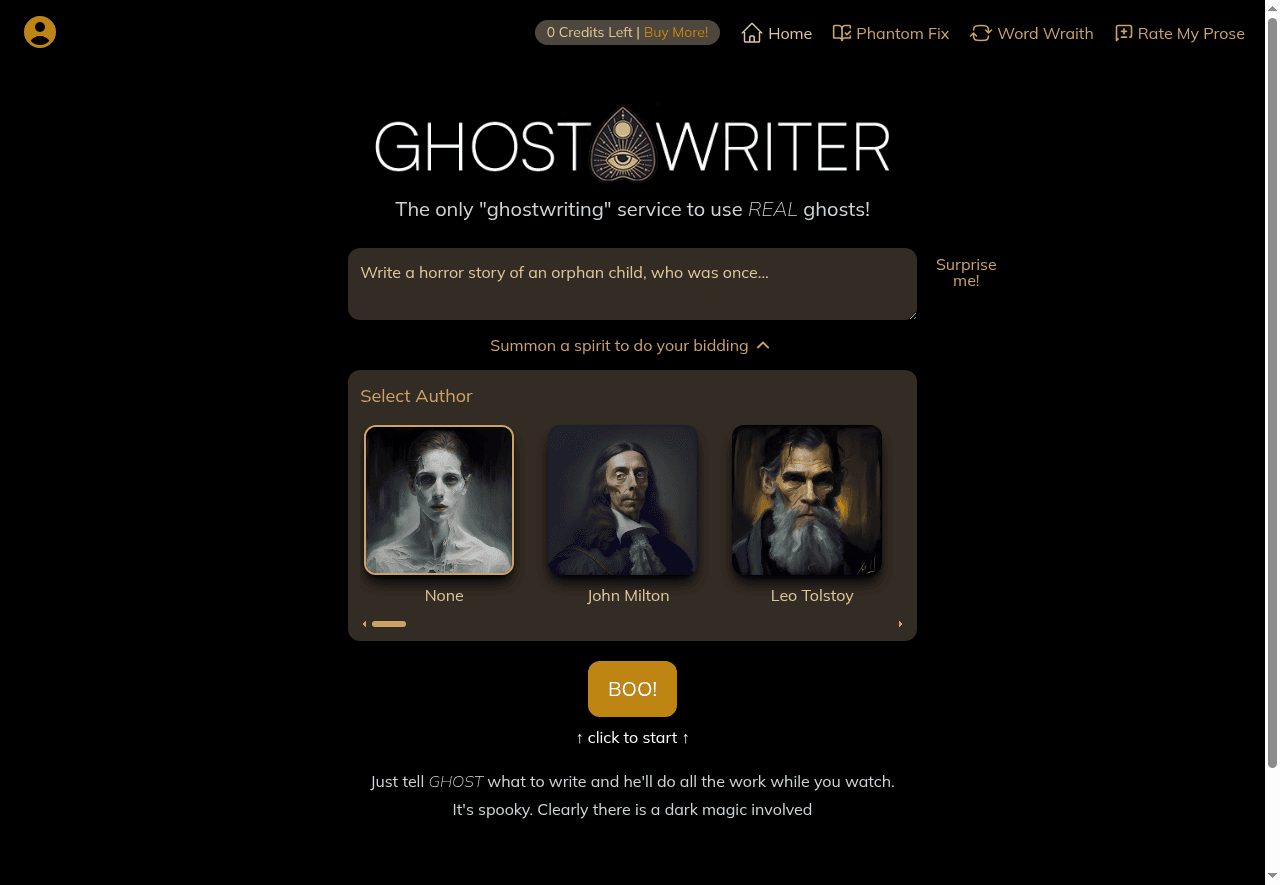 GhostTheWriter