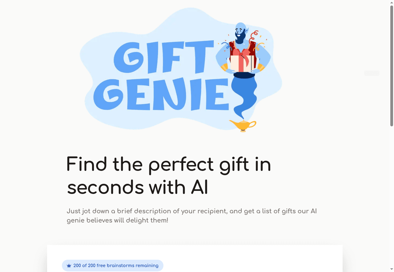 Gift Genie AI