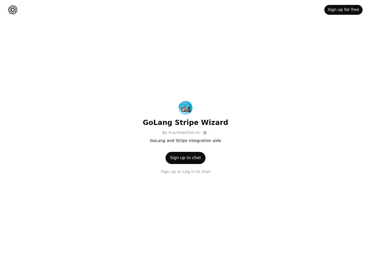 GoLang Stripe Wizard