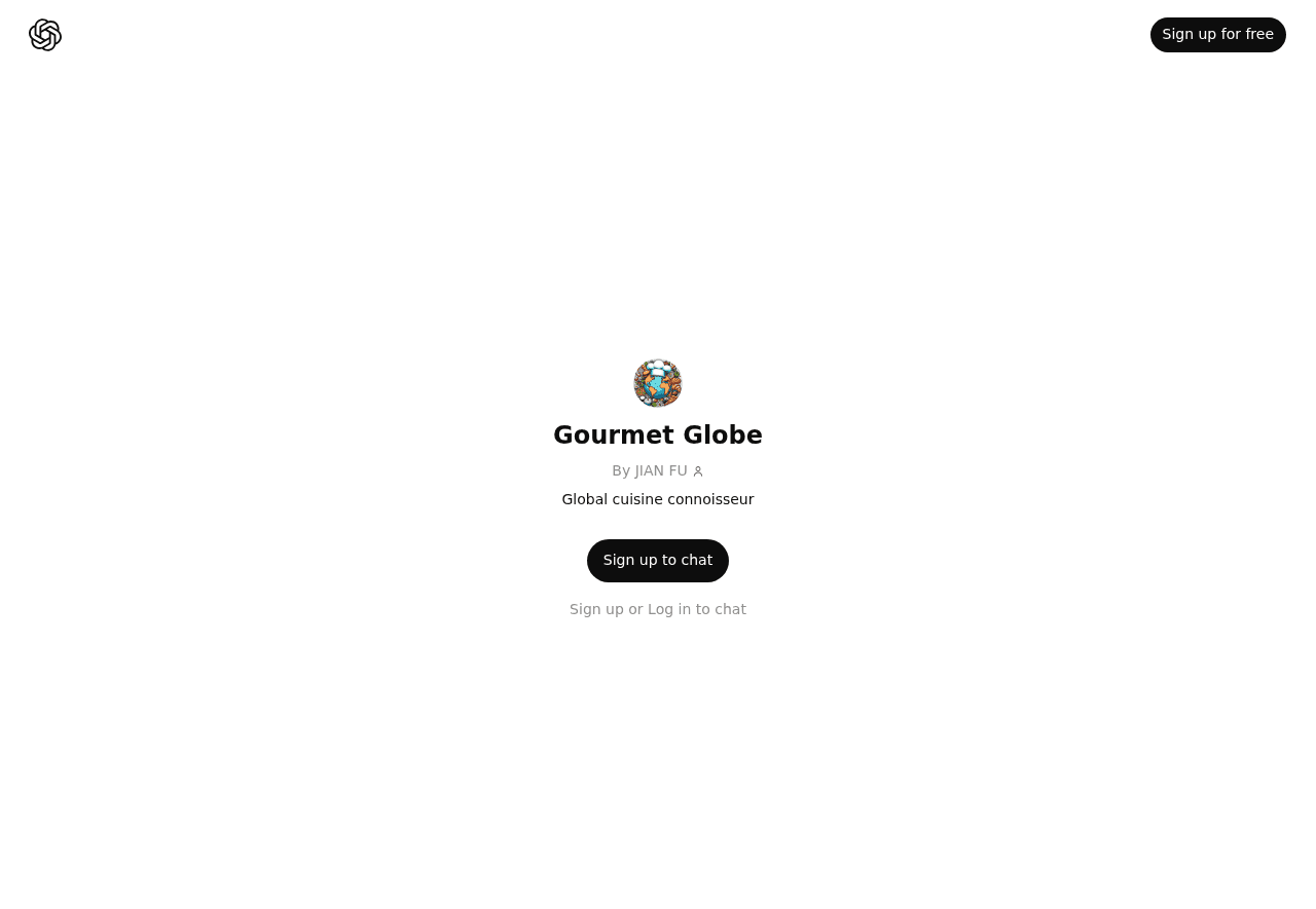 Gourmet Globe