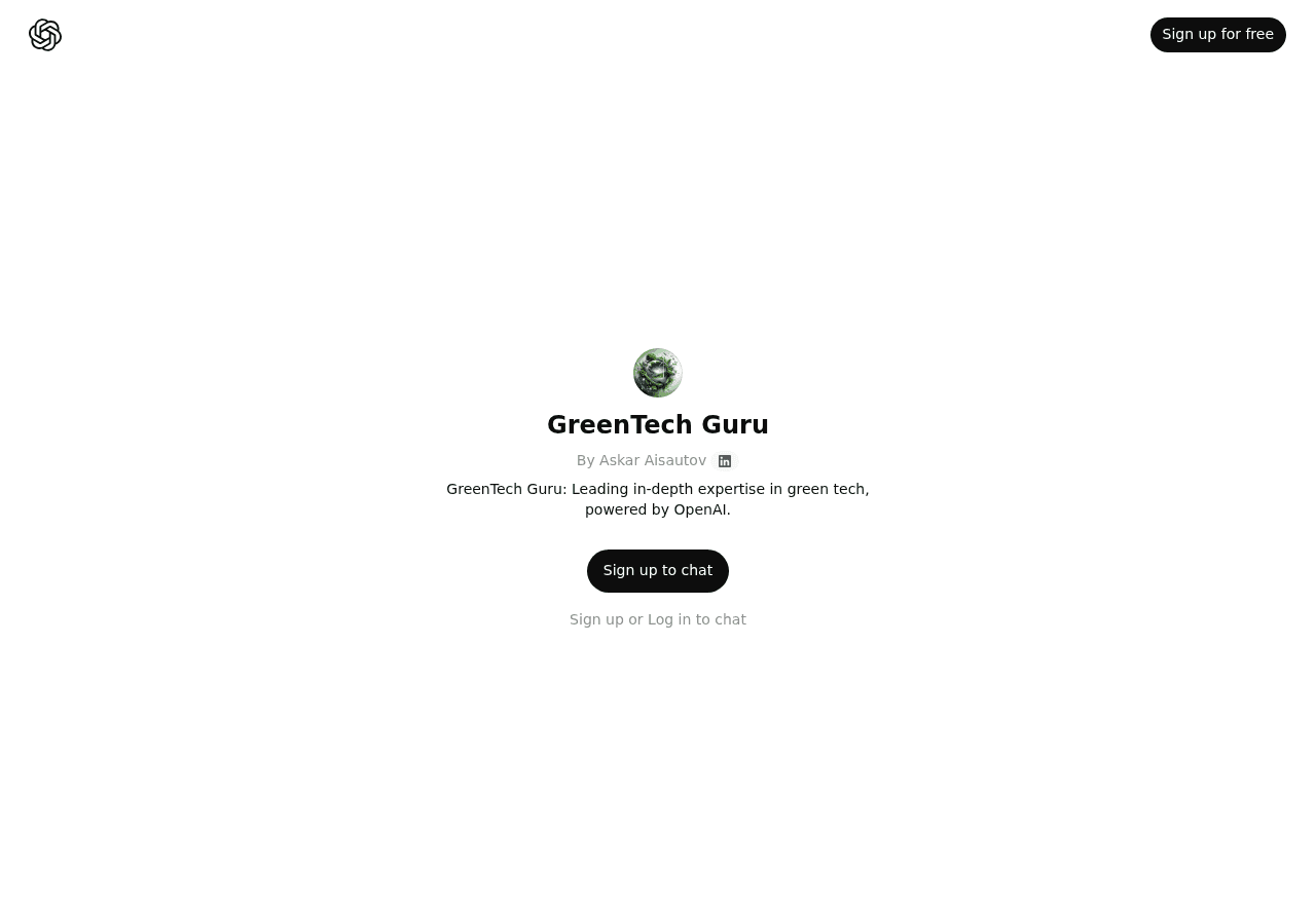 GreenTech Guru