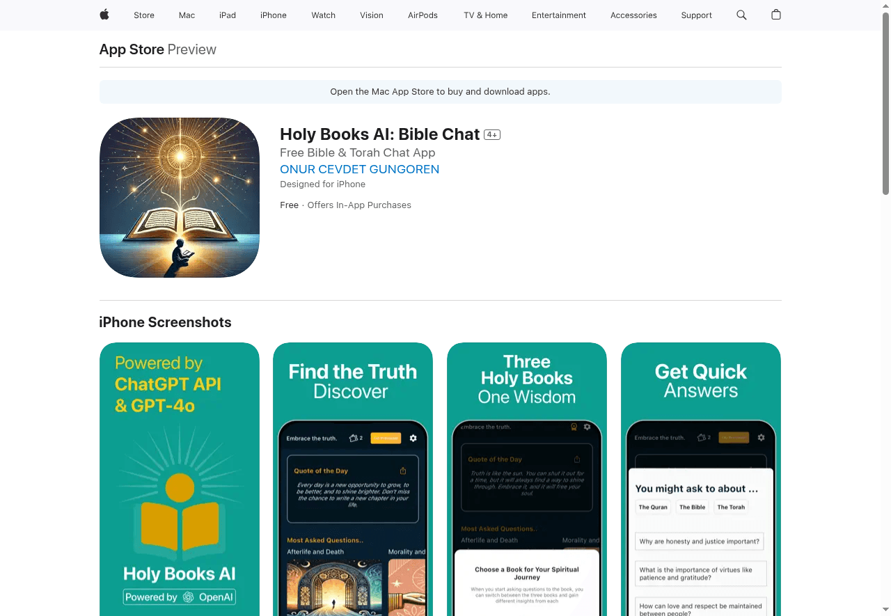 Holy Books AI Chat