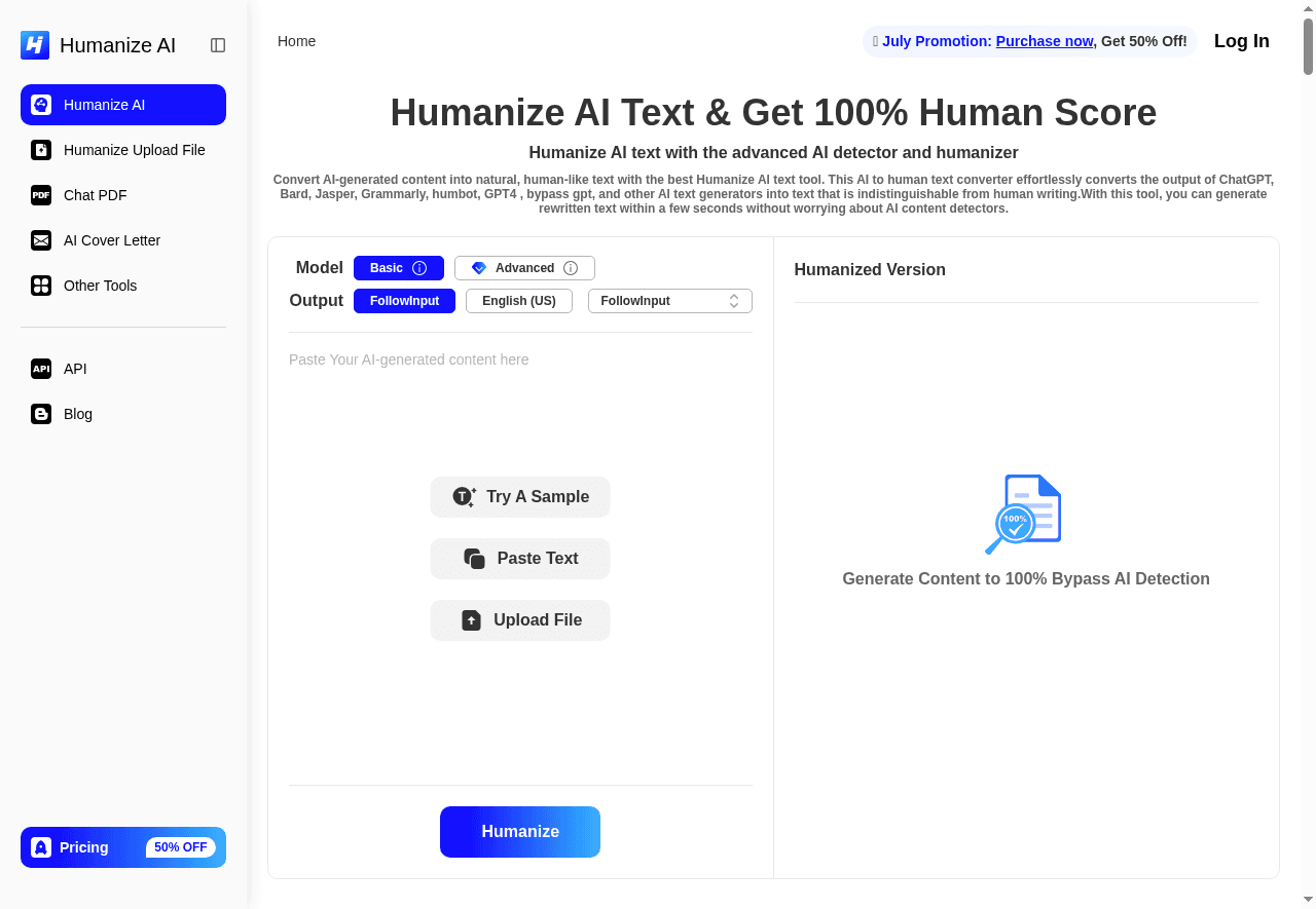 HumanizeAI Tools
