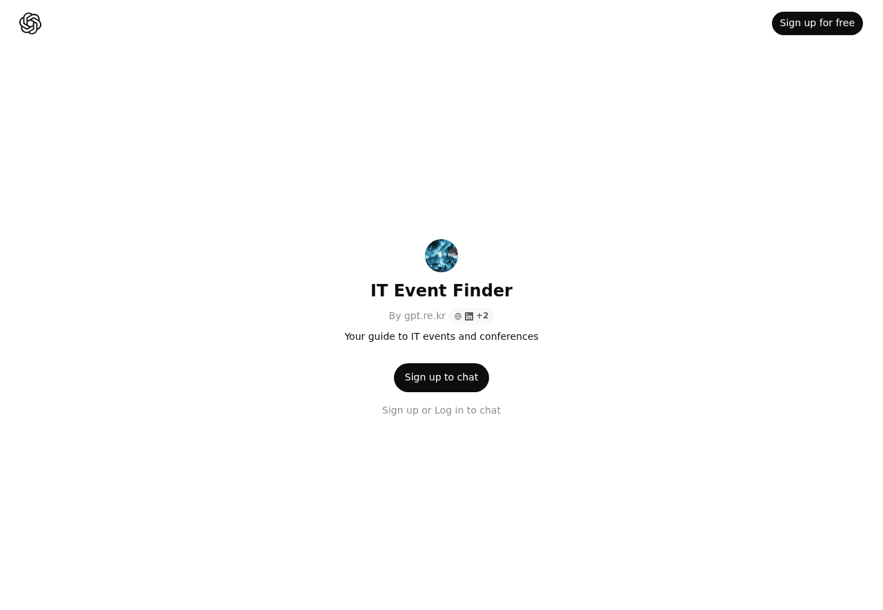 IT Event Finder