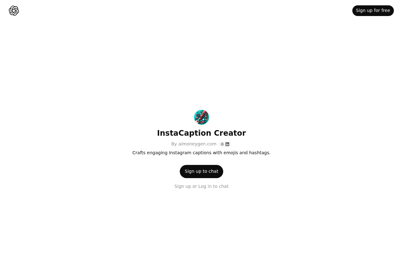InstaCaption Creator