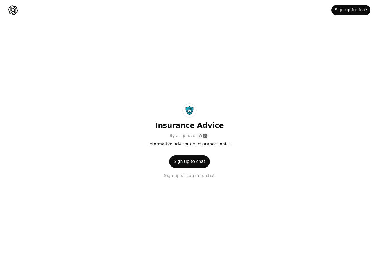 Insurance Advice