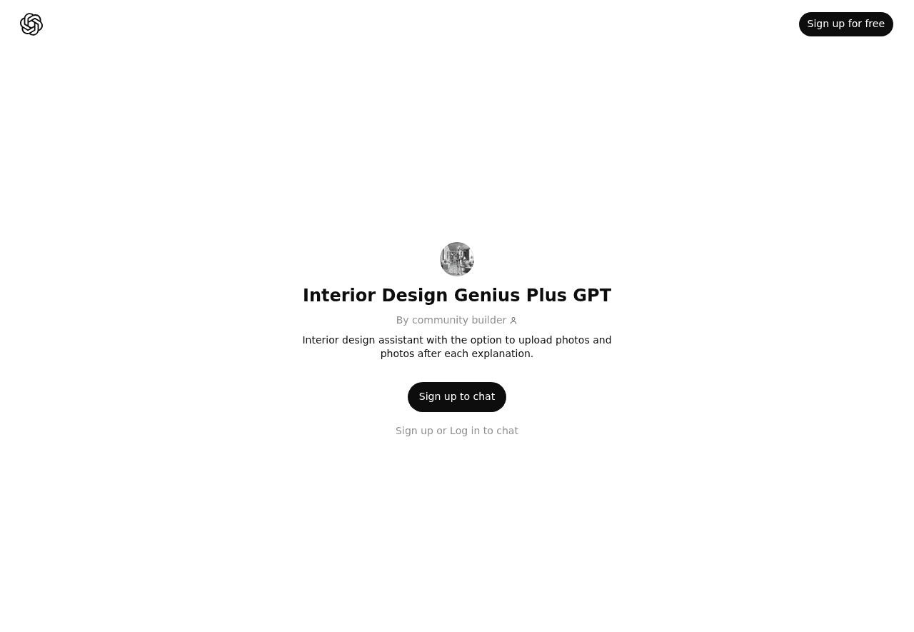 Interior Design Genius Plus GPT