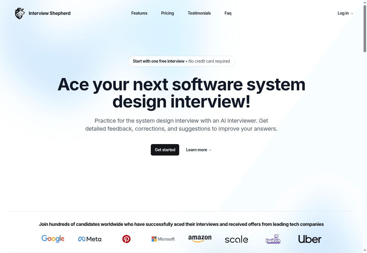 Interview Shepherd AI