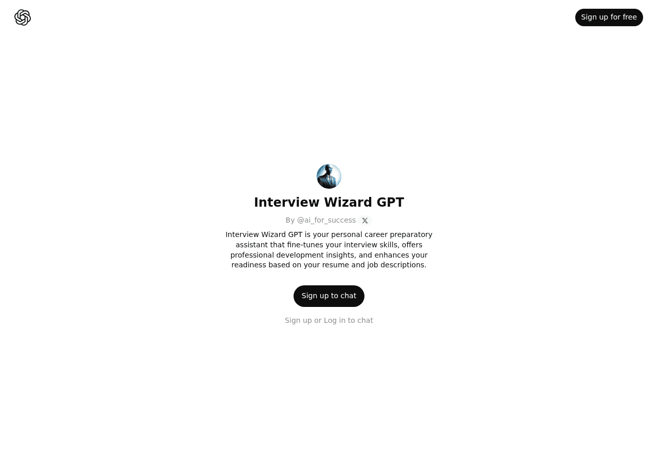Interview Wizard GPT