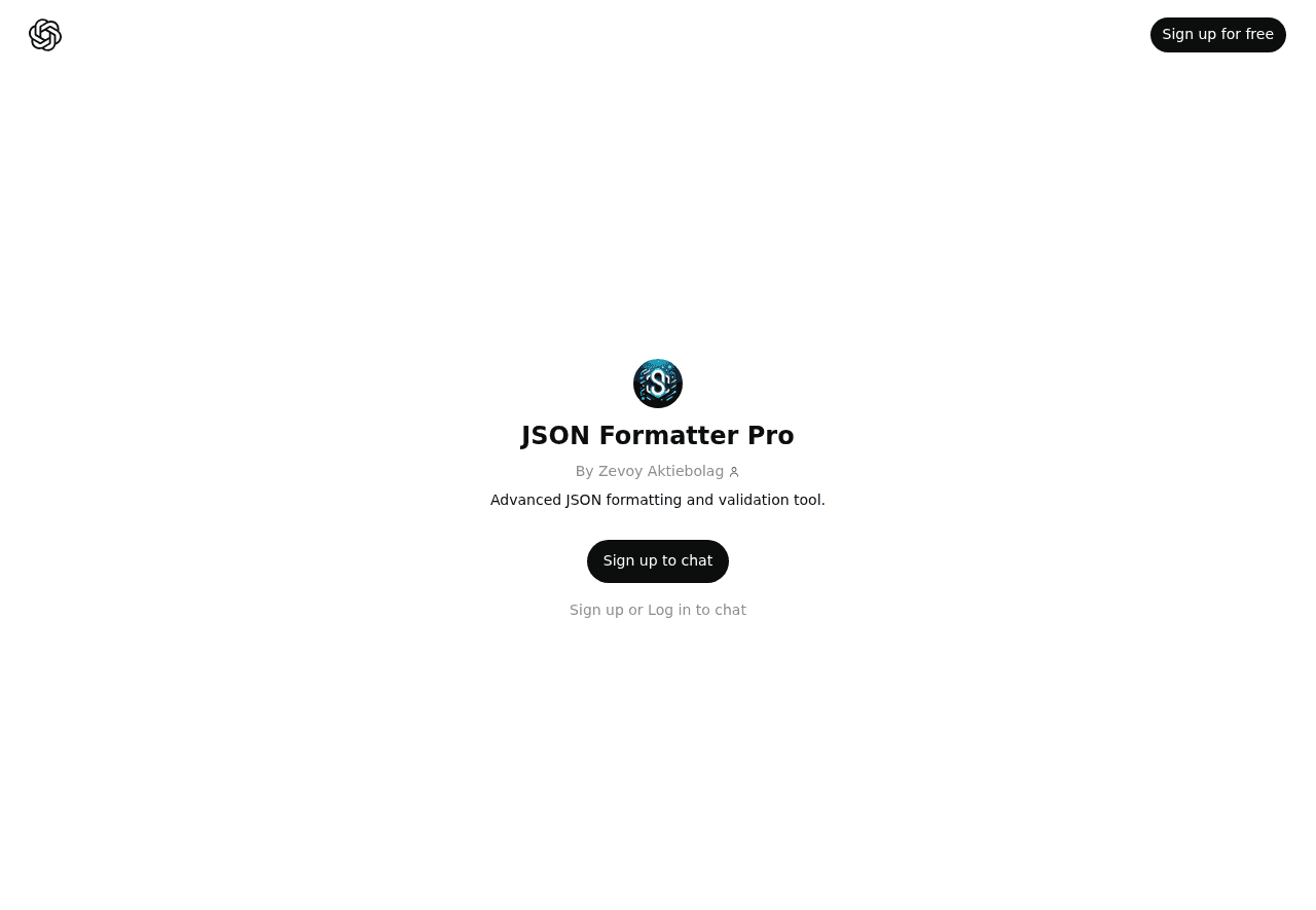JSON Formatter Pro