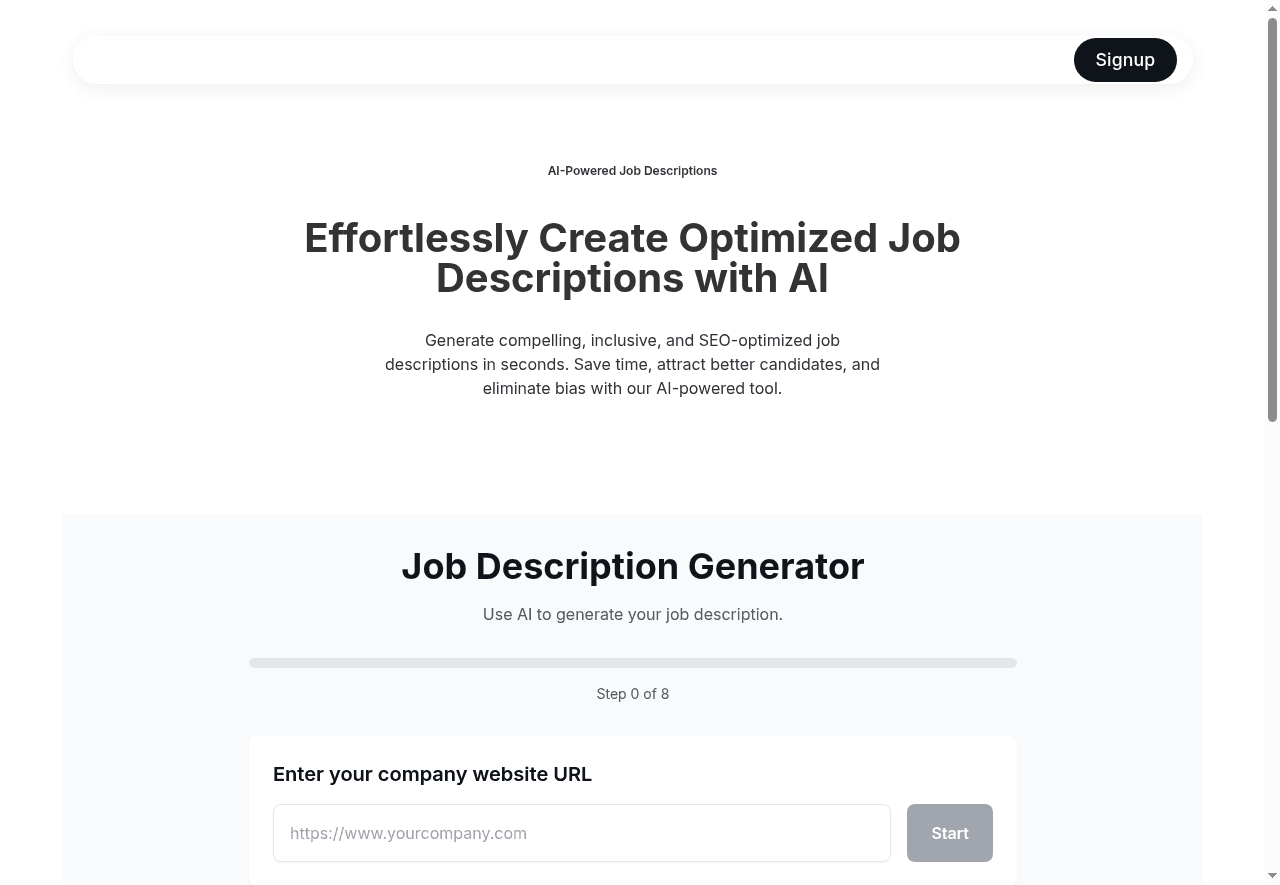 JobDescriptionGenerator