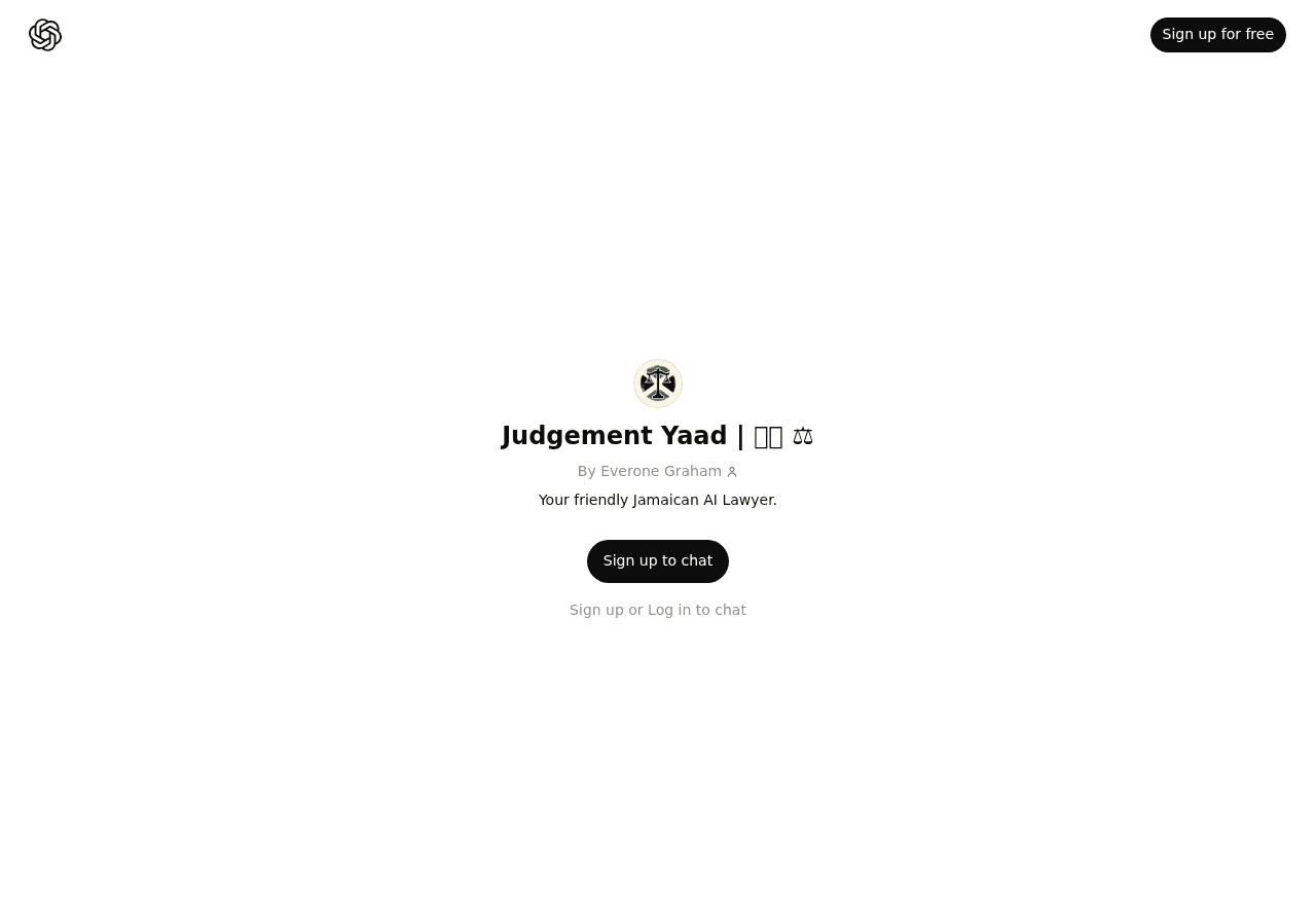 Judgement Yaad