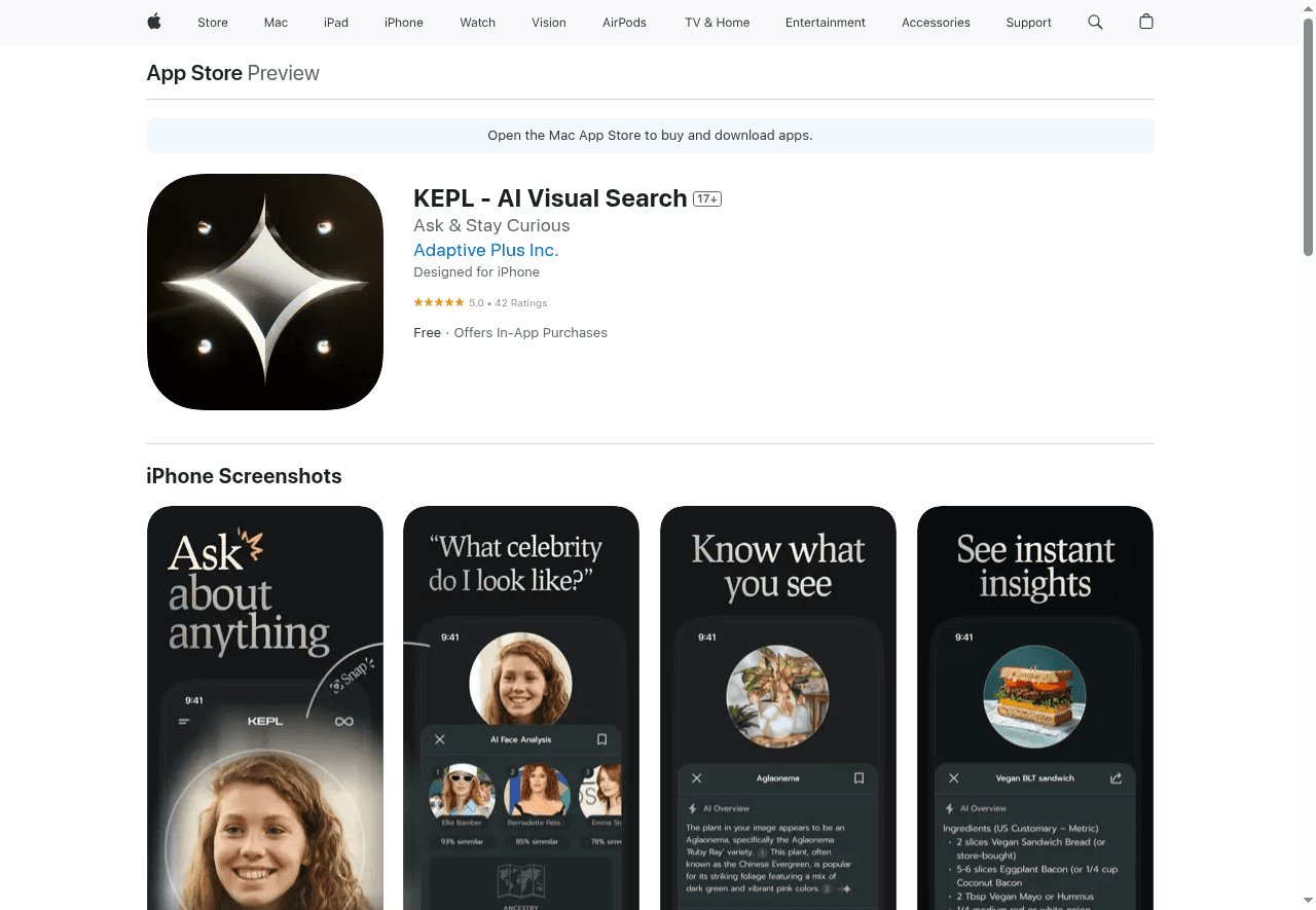 KEPL - Vision AI Search