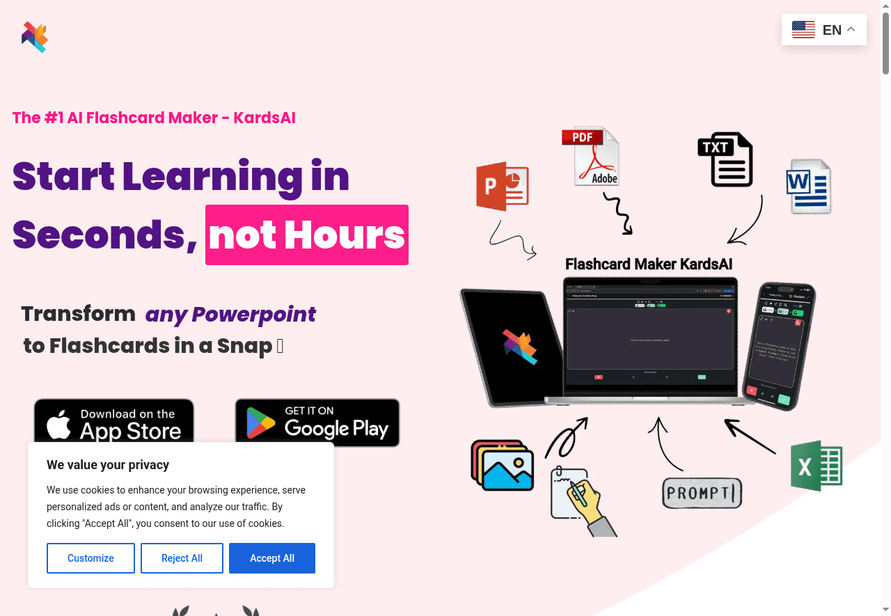 KardsAI - AI Flashcard Maker